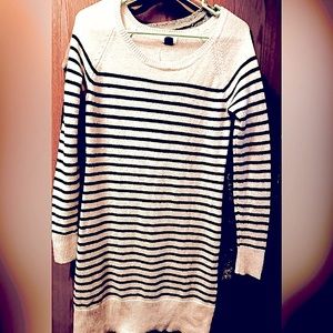 Old navy stripe sweater dress